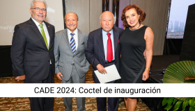 CADE 2024: Coctel de inauguración